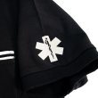 画像7: 【アウトレット】EMTデザイン ポケット付 ライン入り鹿の子ポロシャツ | EMT PARAMEDIC (7)