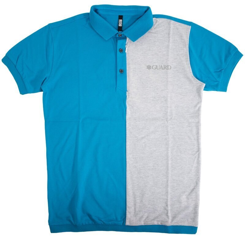 画像3: 【アウトレット】GUARD×SY32 CRAZY POLO 切替デザイン ポロシャツ  (3)