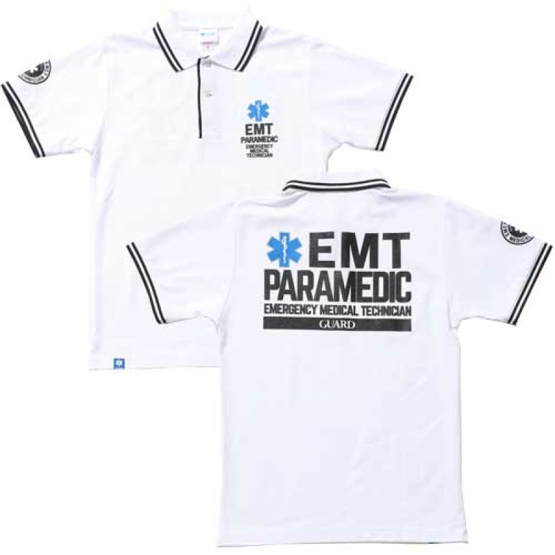 画像3: 【アウトレット】EMTドライカノコ ライン入りポロシャツ (3)