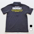 画像1: EMERGENCY ボタンダウンポロシャツ (1)