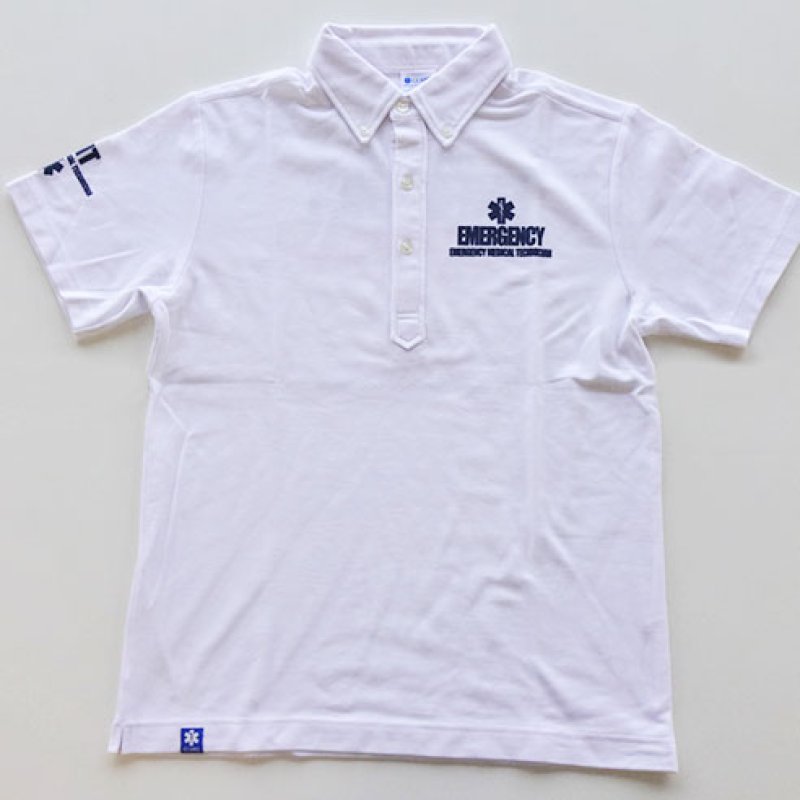 画像4: EMERGENCY ボタンダウンポロシャツ (4)