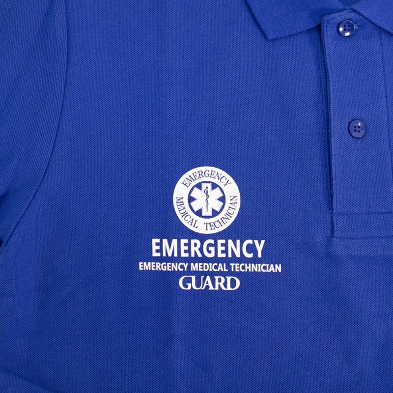 画像6: 【アウトレット】 EMERGENCYデザイン 鹿の子ポロシャツ (6)