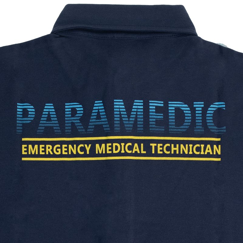 画像10: PARAMEDICデザイン 鹿の子 ボタンダウンポロシャツ (10)