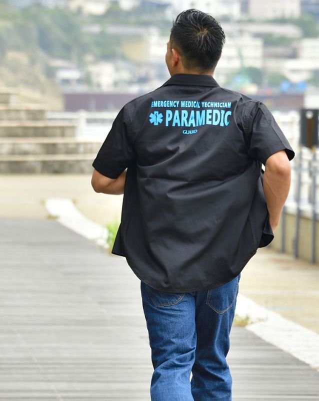 画像8: GUARD PARAMEDIC EMT ワークシャツ (8)