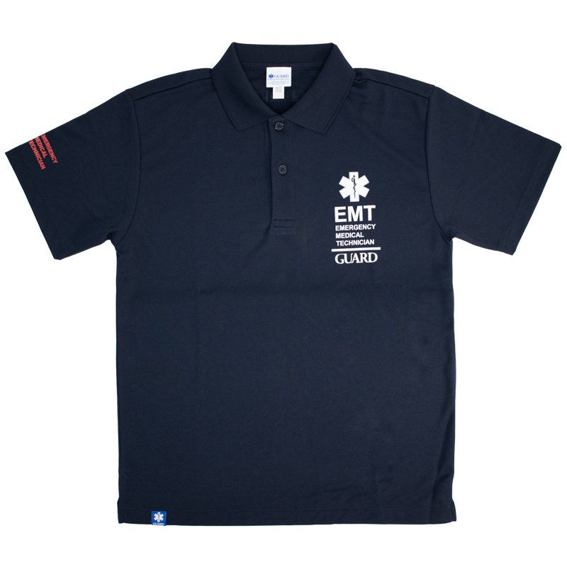画像6: EMTデザイン  ドライ素材ポロシャツ | STAR OF LIFE【カスタムオーダー対応可】 (6)