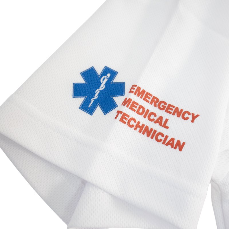 画像9: EMTデザイン  ドライ素材ポロシャツ | STAR OF LIFE【カスタムオーダー対応可】 (9)