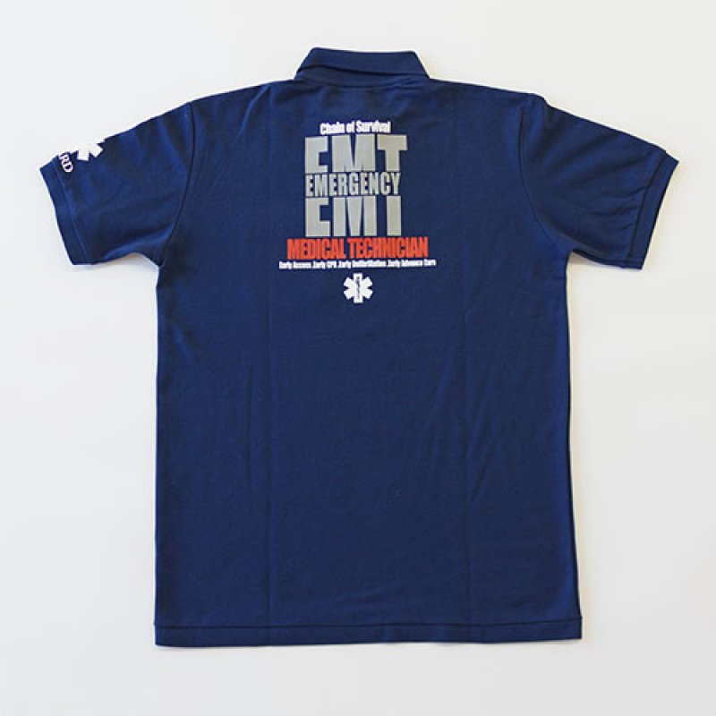 画像5: ポケット付き鹿の子ポロシャツ EMTデザイン (5)