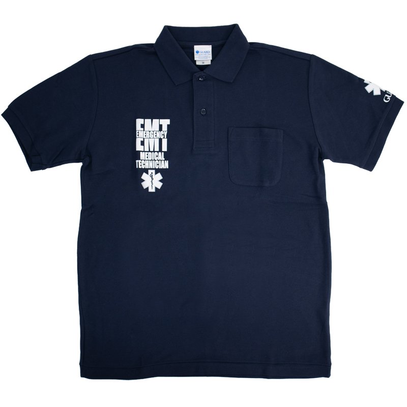 画像4: EMTデザイン ポケット付き 鹿の子ポロシャツ  (4)