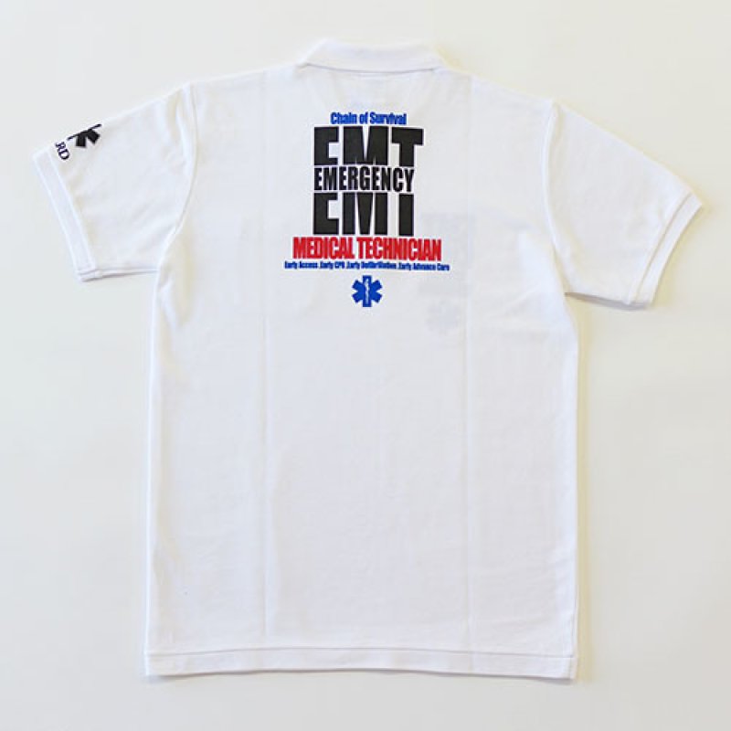 画像3: ポケット付き鹿の子ポロシャツ EMTデザイン (3)