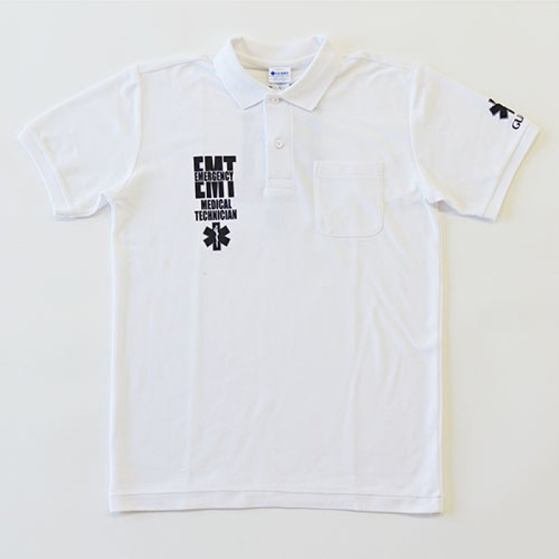 画像2: ポケット付き鹿の子ポロシャツ EMTデザイン (2)