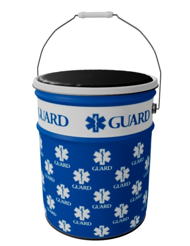 画像1: GUARD ペール缶 (収納ボックス) (1)