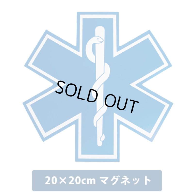 画像1: 【ネコポス対象商品】 スターオブライフ マグネット 20cm (1)