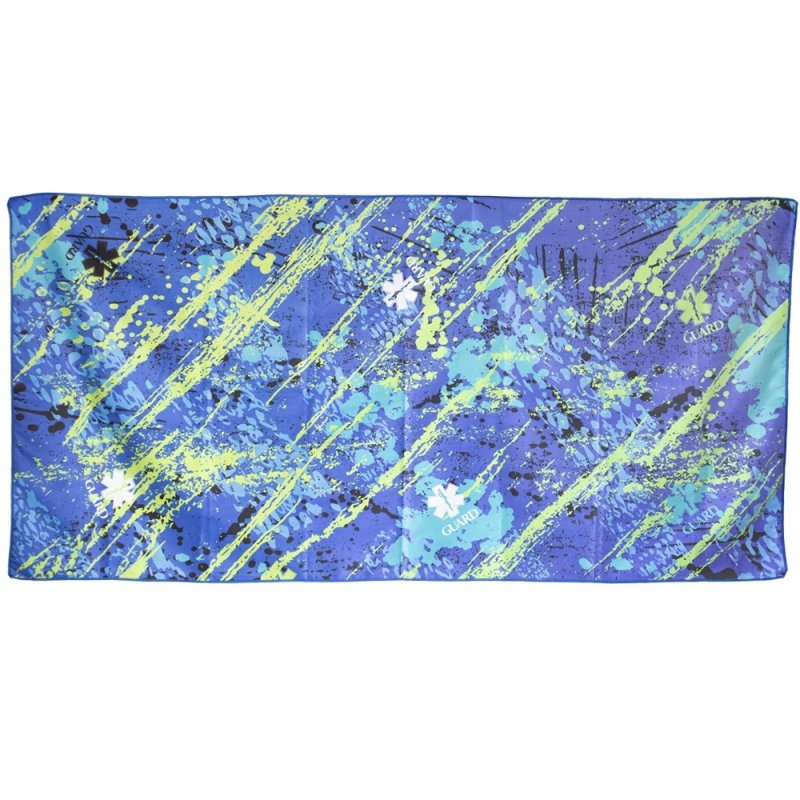 画像2: GUARD スターオブライフ｜マイクロファイバーバスタオル（ブルー） (2)