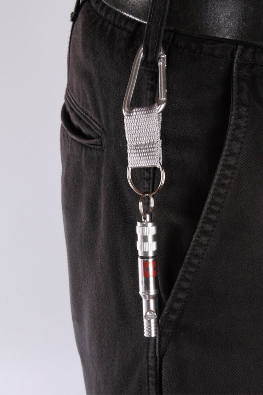 画像3: 【お取り寄せ】IDホイッスル＆カラビナリング【1カートン240個入】4182-carton240 (3)