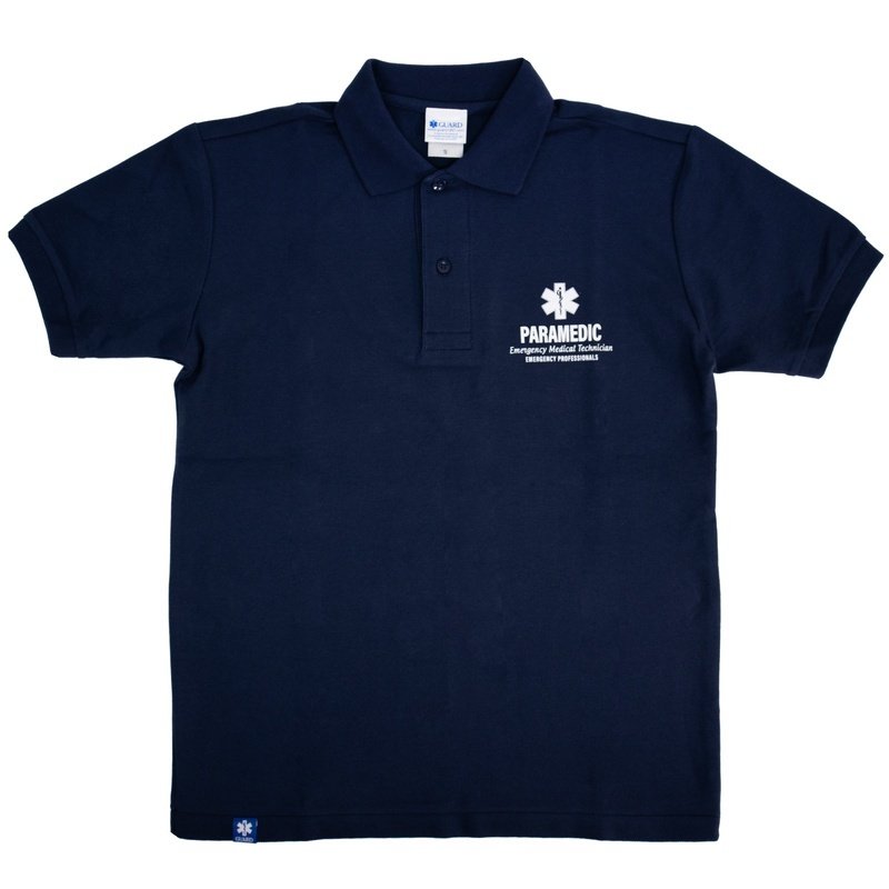 画像4: PARAMEDICデザイン 鹿の子ポロシャツ | Emergency Medical Technician (4)