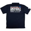 画像3: EMSデザイン ポケット付き ドライ素材 ボタンダウンポロシャツ | Emergency Medical Service (3)