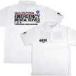 画像1: EMSデザイン ポケット付き ドライ素材 ボタンダウンポロシャツ | Emergency Medical Service (1)