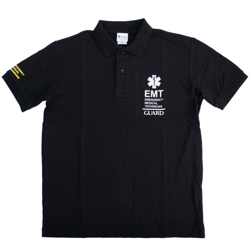 画像4: EMTデザイン  鹿の子ポロシャツ | STAR OF LIFE【カスタムオーダー対応可】 (4)