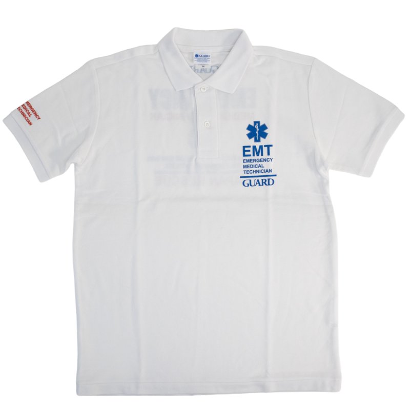 画像2: EMTデザイン  鹿の子ポロシャツ | STAR OF LIFE【カスタムオーダー対応可】 (2)