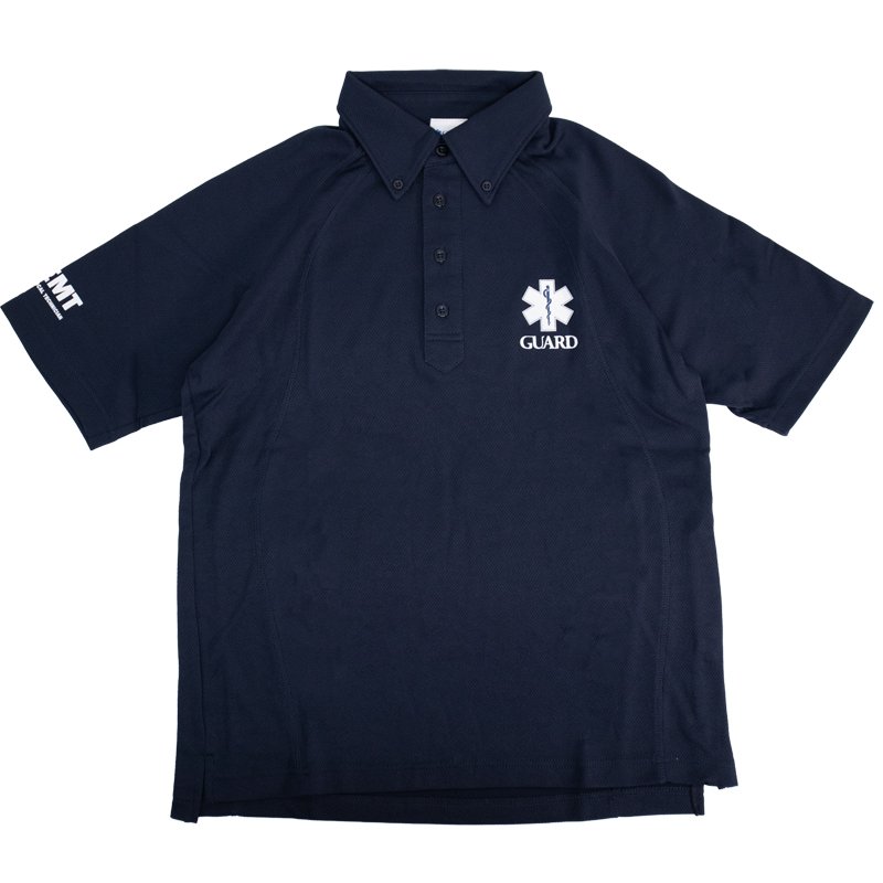 画像6: EMTデザイン ダブルフェイス 切り替えデザイン ボタンダウンポロシャツ (6)