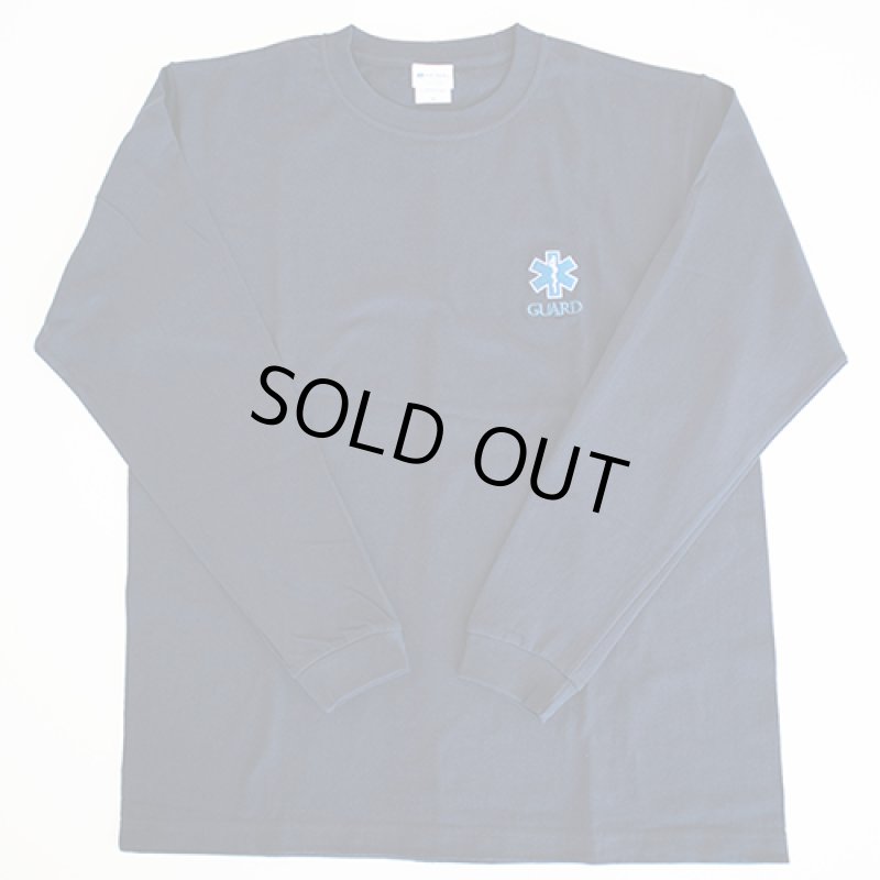 画像1: 綿100% 長袖Ｔシャツ スターオブライフ GUARDロゴデザイン LS-280 (1)