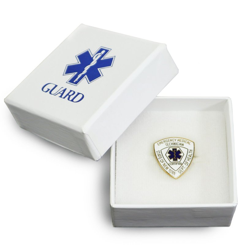 画像4: スターオブライフ EMTニューヨーク州保健局ピンズバッジ (4)