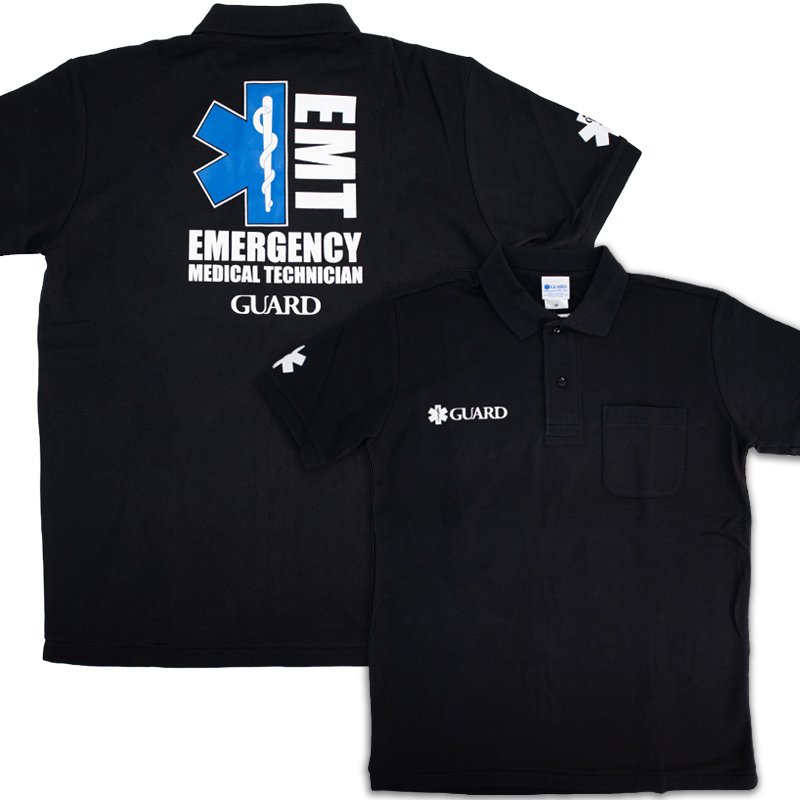 画像1: EMTデザイン ポケット付 鹿の子ポロシャツ | STAR OF LIFE (1)