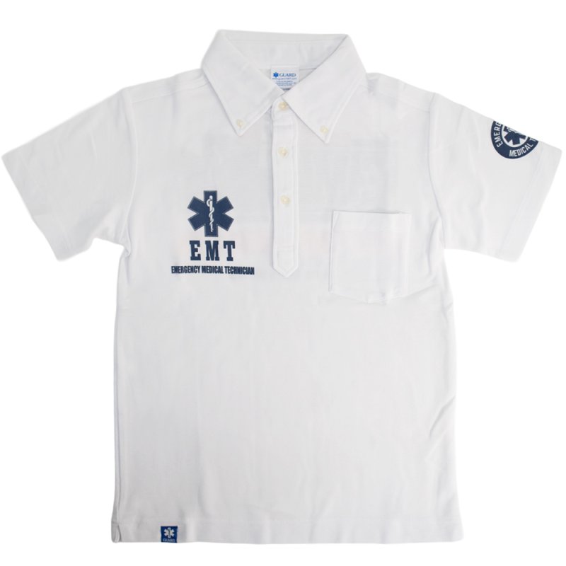 画像2: 【アウトレット】EMTデザイン ドライ鹿の子 ボタンダウンポロシャツ | EMT (2)