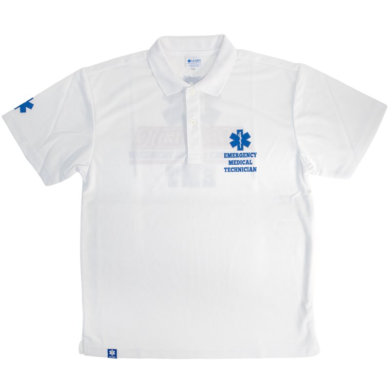 画像4: PARAMEDICデザイン ドライ素材ポロシャツ | STAR OF LIFE (4)