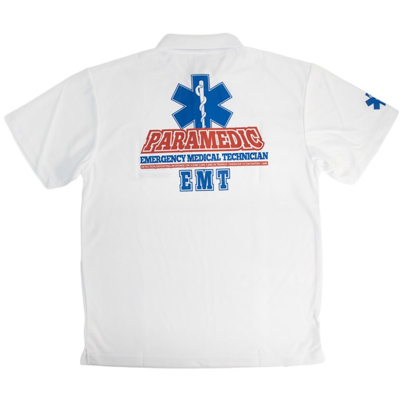 画像5: PARAMEDICデザイン ドライ素材ポロシャツ | STAR OF LIFE (5)