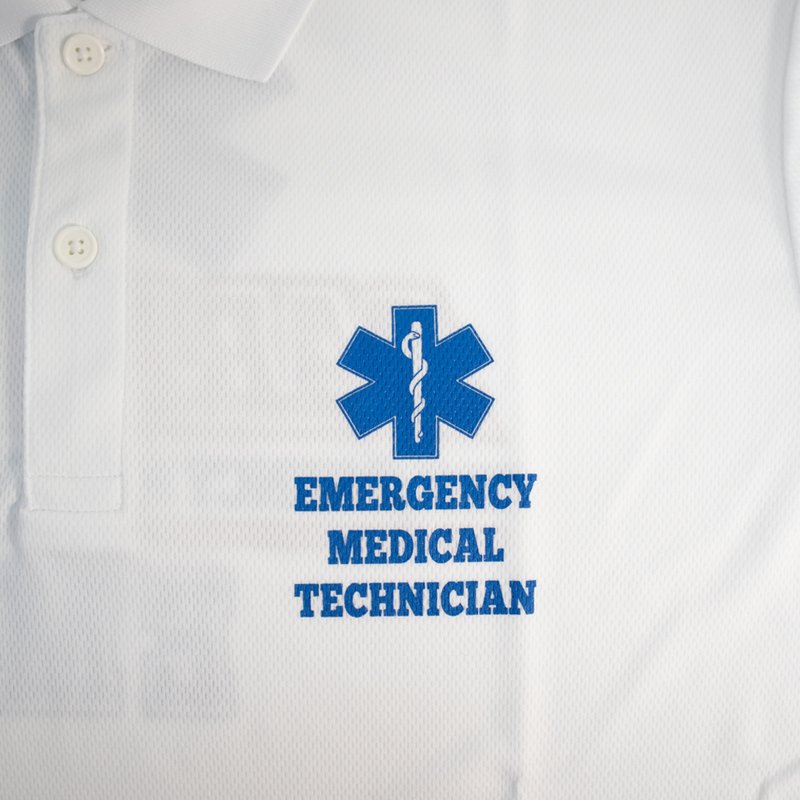 画像6: PARAMEDICデザイン ドライ素材ポロシャツ | STAR OF LIFE (6)