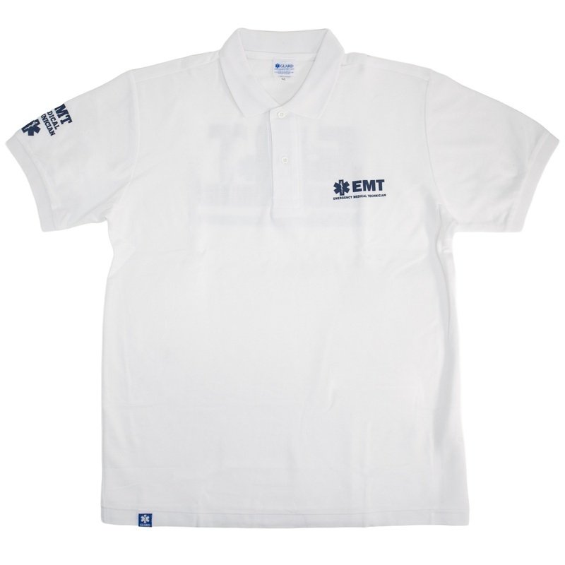 画像2: EMTデザイン 鹿の子ポロシャツ | PARAMEDIC (2)