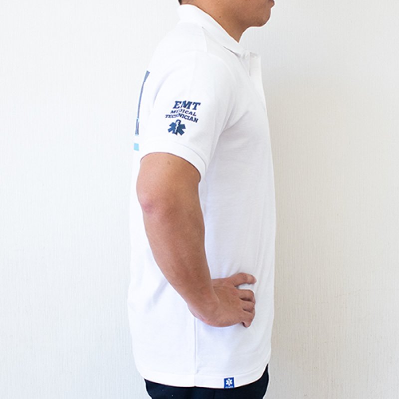 画像5: GUARD 鹿の子ポロシャツ PARAMEDICデザイン (5)