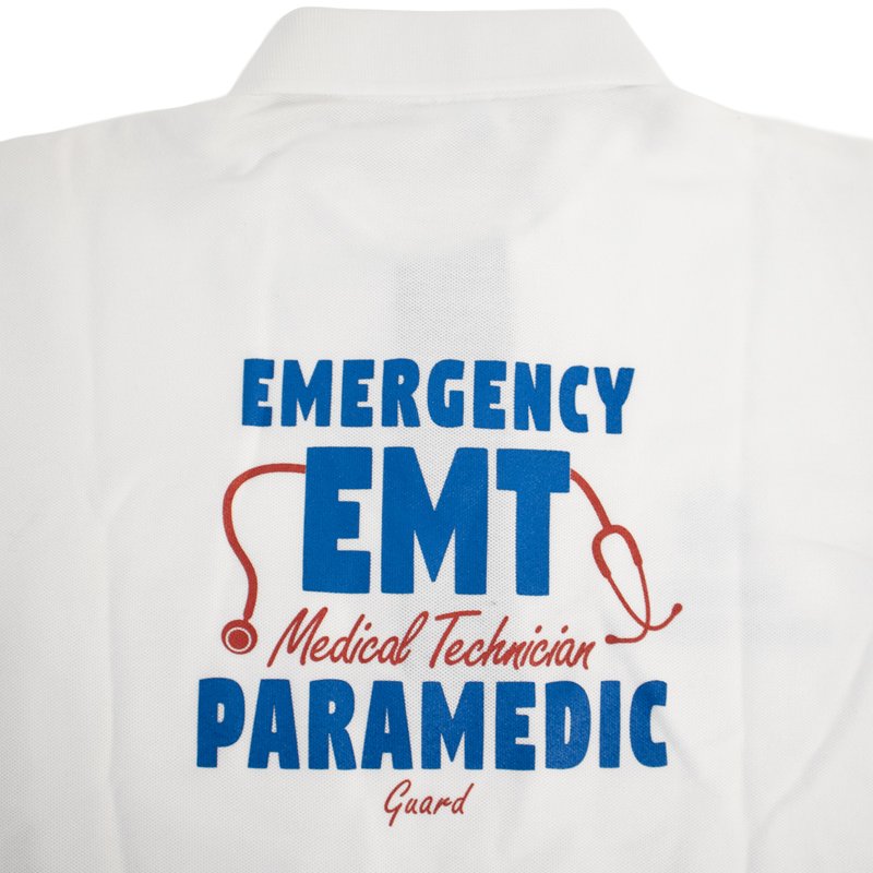 画像8: EMTデザイン レイヤード風 鹿の子ポロシャツ | EMT PARAMEDIC (8)