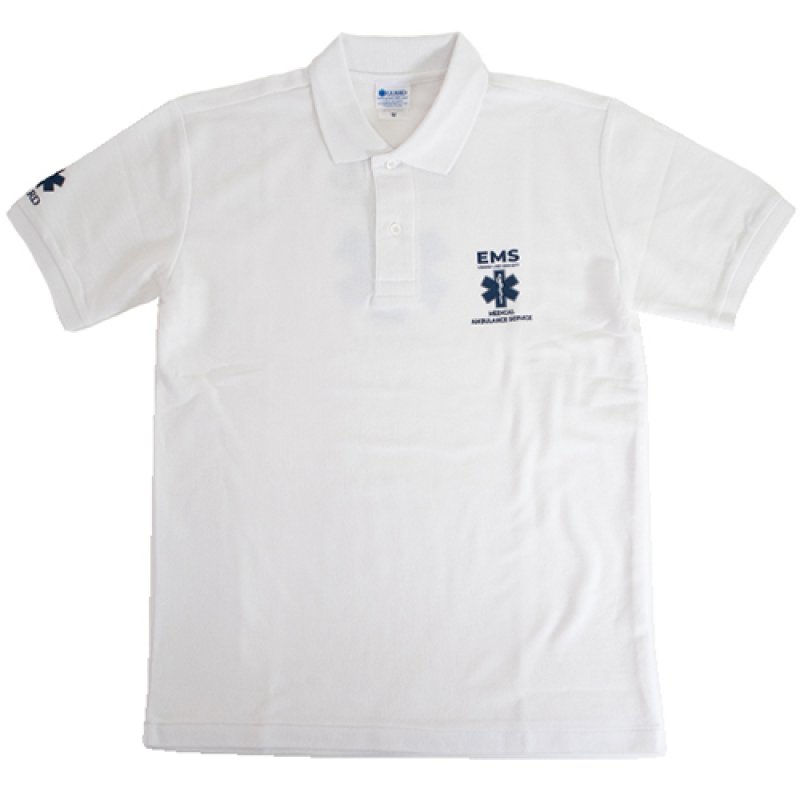画像11: EMSデザイン  鹿の子ポロシャツ POL-304 (11)