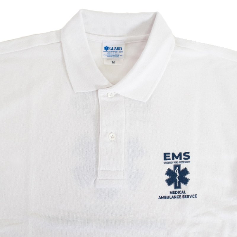 画像12: EMSデザイン  鹿の子ポロシャツ POL-304 (12)