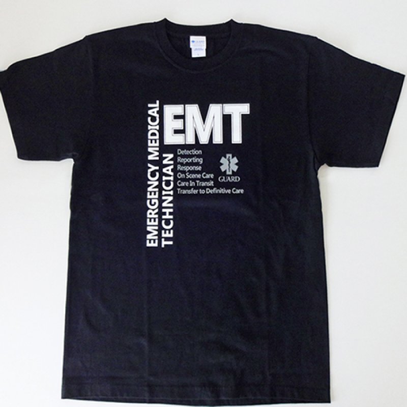 画像1: 【アウトレット】GUARD 綿100%Tシャツ EMT (1)