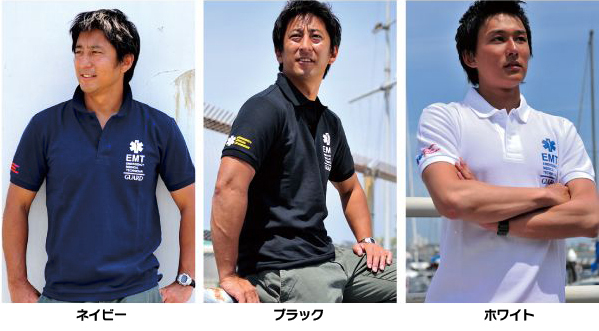 EMTデザイン 鹿の子ポロシャツ POL-161 着用