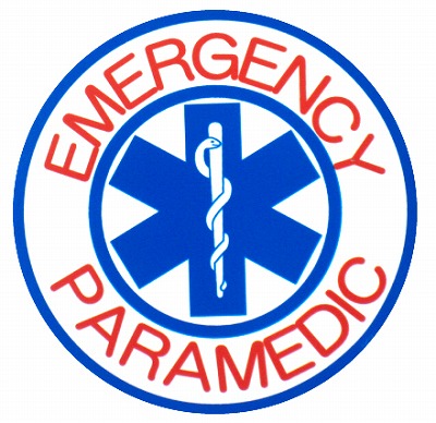 【ネコポス対象商品】 PARAMEDIC ステッカー[EMERGENCY PARAMEDIC]